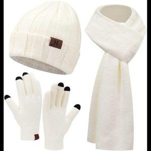 mantaray scarf and hat